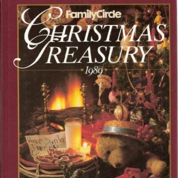 Family Circle Christmas Treasury Book 1989 - Picture 1 of 1